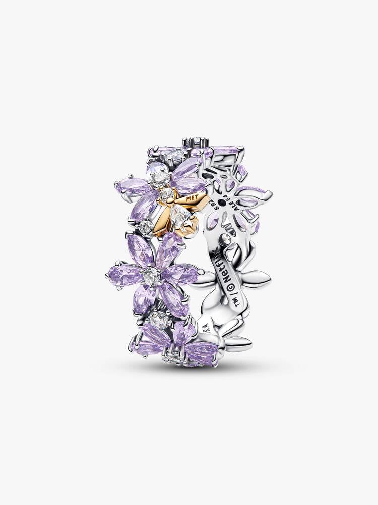 anillo herbario y abeja de los bridgerton