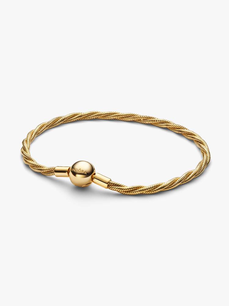 Pulsera de Cadena de Serpiente Trenzada