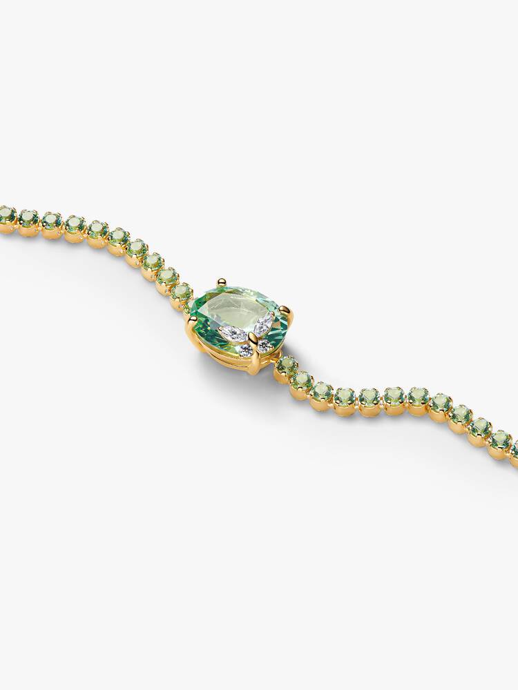 Pulsera de Tenis Mariposa Con Cierre Deslizante
